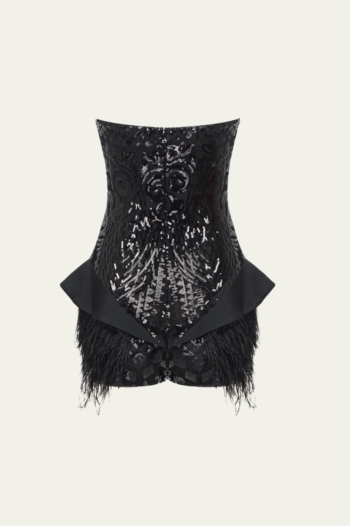 Laura Sequin Bodycon Fringe Mini Dress – Luxeles