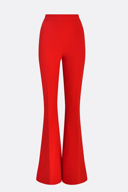 Alessandra V Neck Ruffle Pants Set