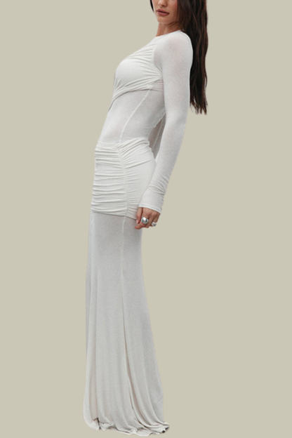 Alina Ruch Bodycon Long Sleeve Maxi Dress