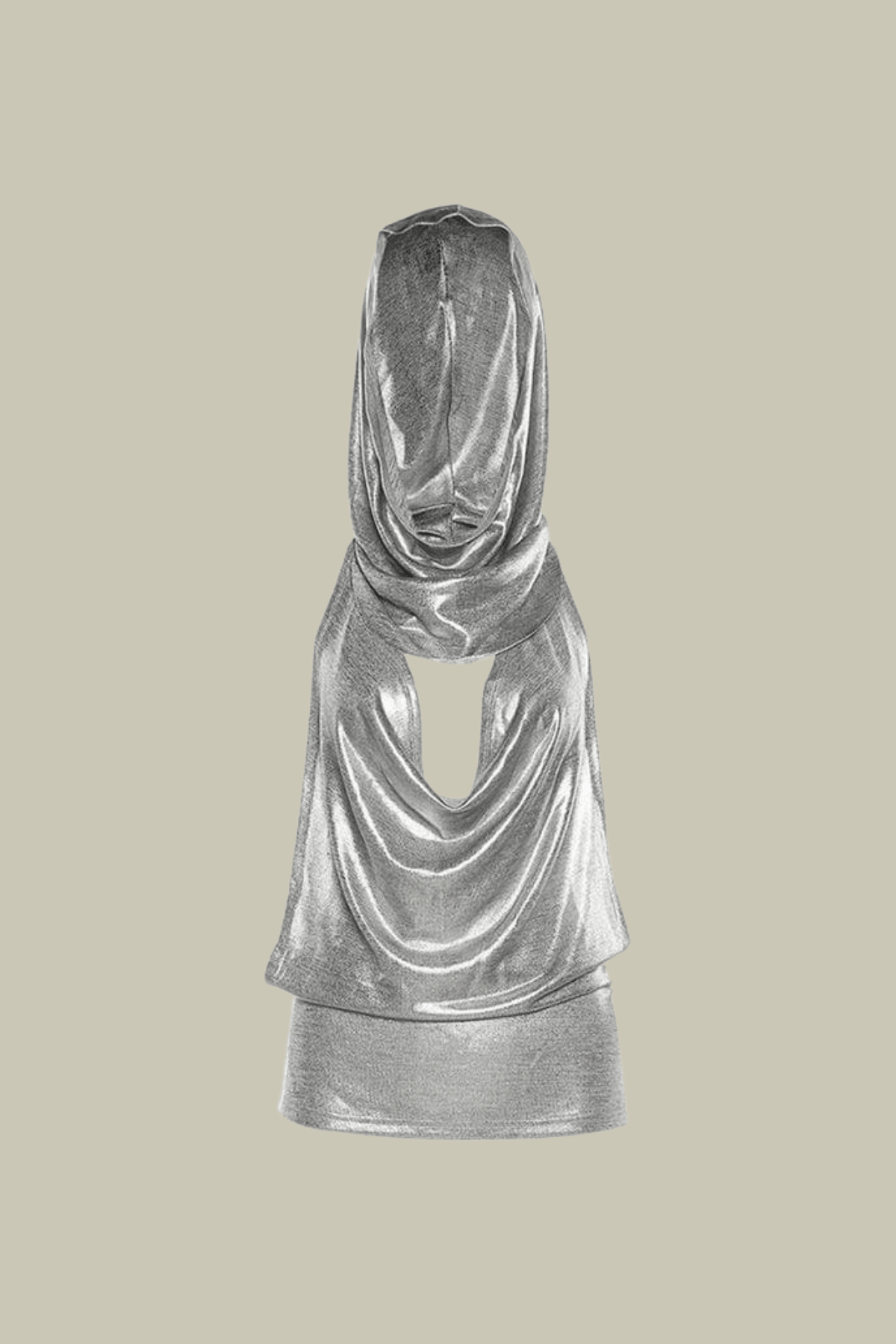 Athena Hooded Backless Chain Top – Luxeles