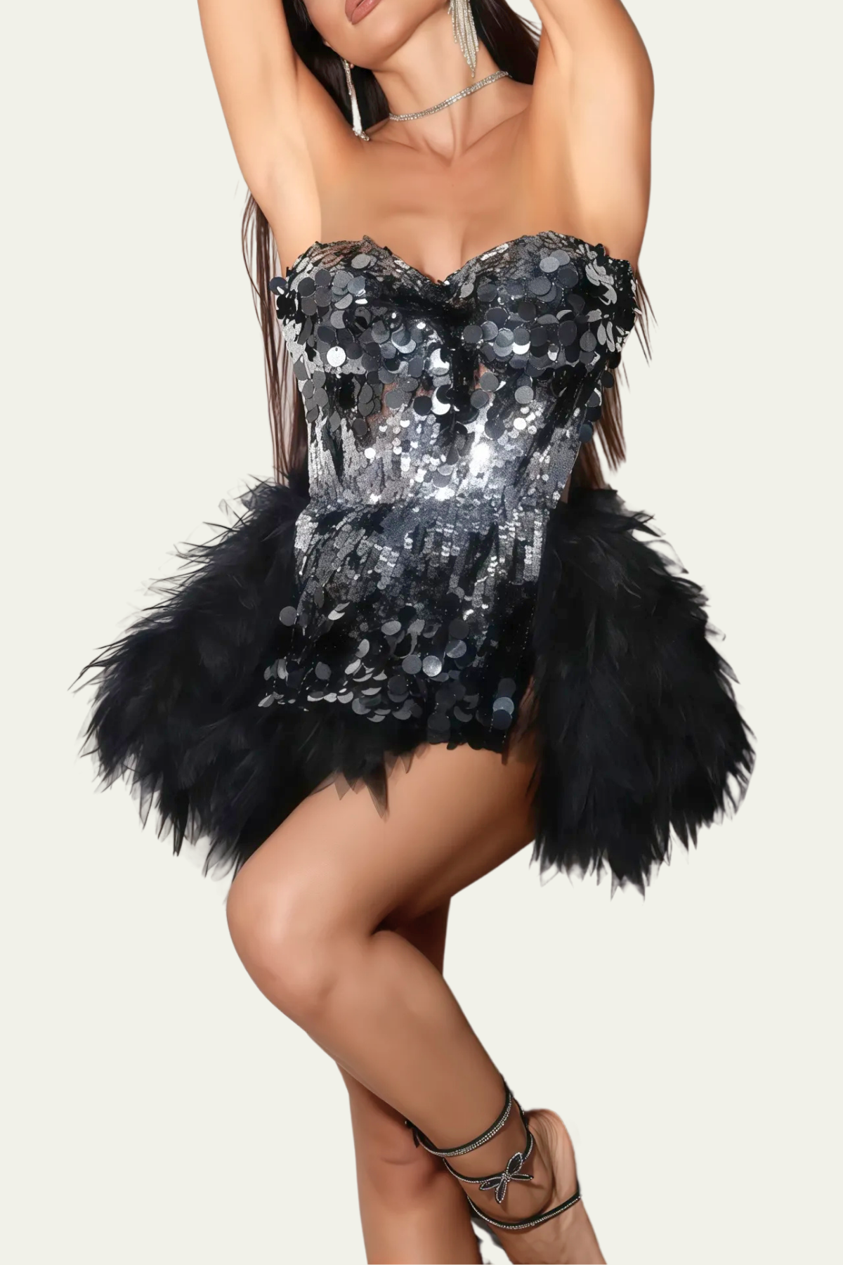 Azalea Strapless Ballet Tulle Mini Dress – Luxeles