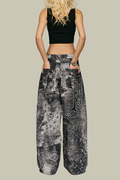 Charlie Print Jeans