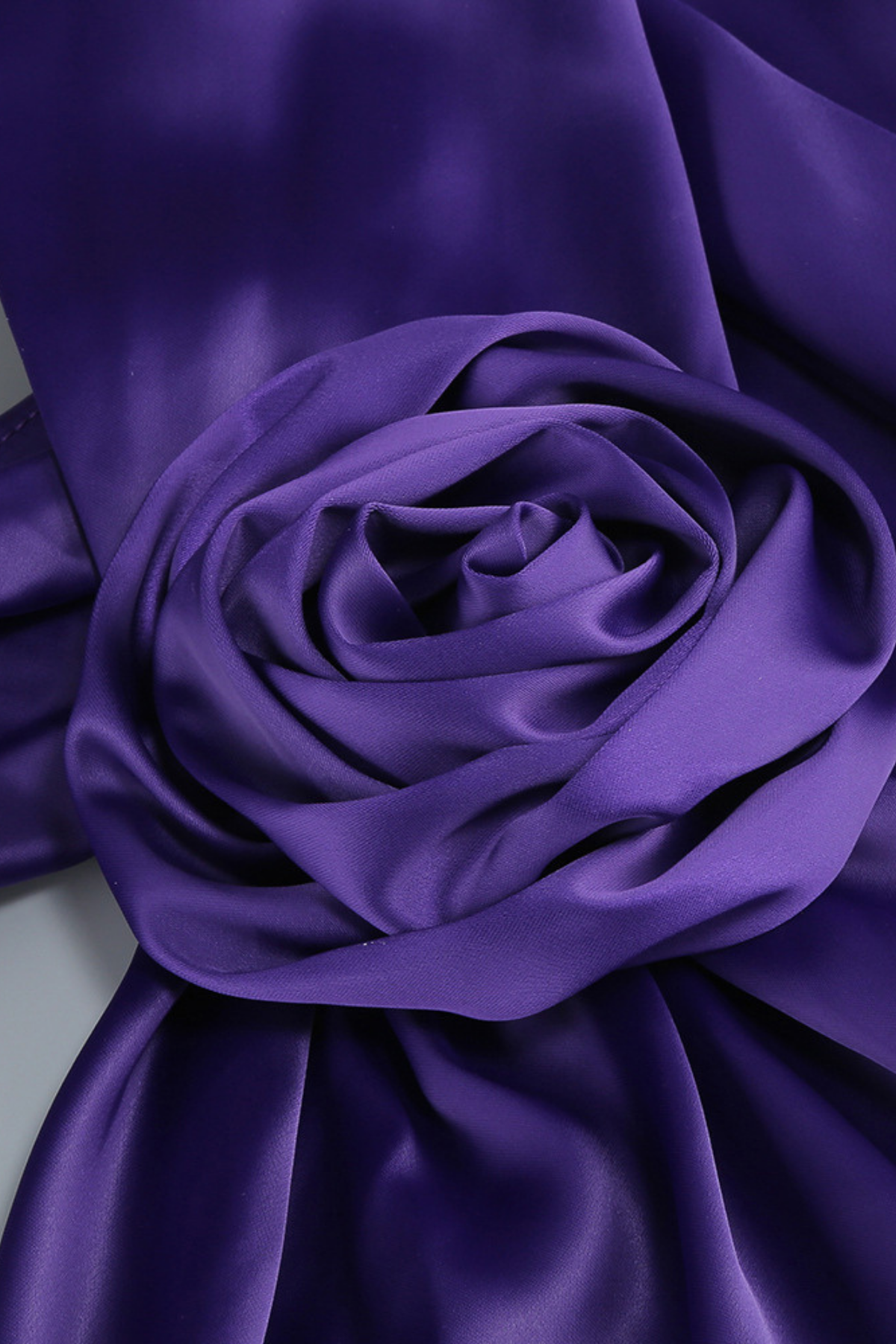 Collins Flower Halter Neck Backless Satin Maxi Dress – Luxeles