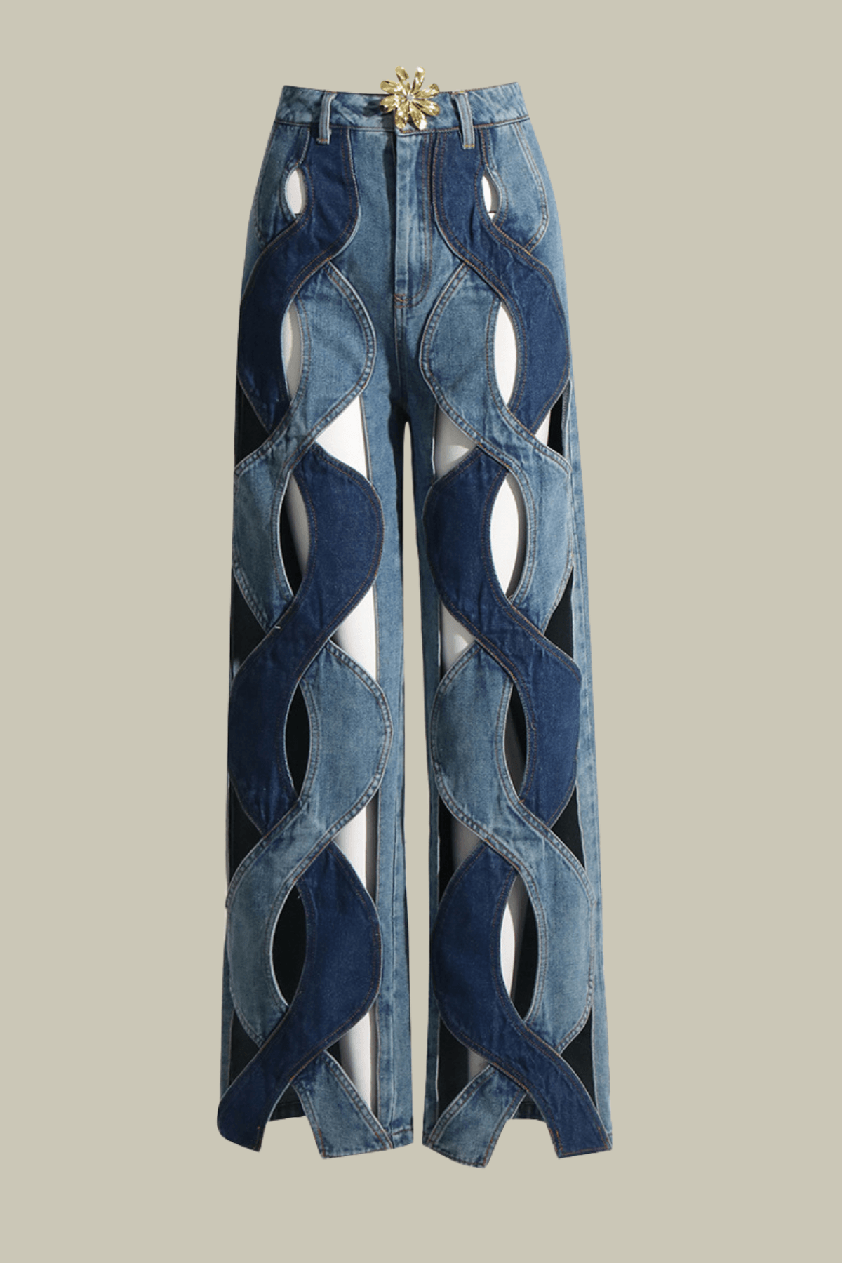 Elizabeth Hollow Denim Jeans