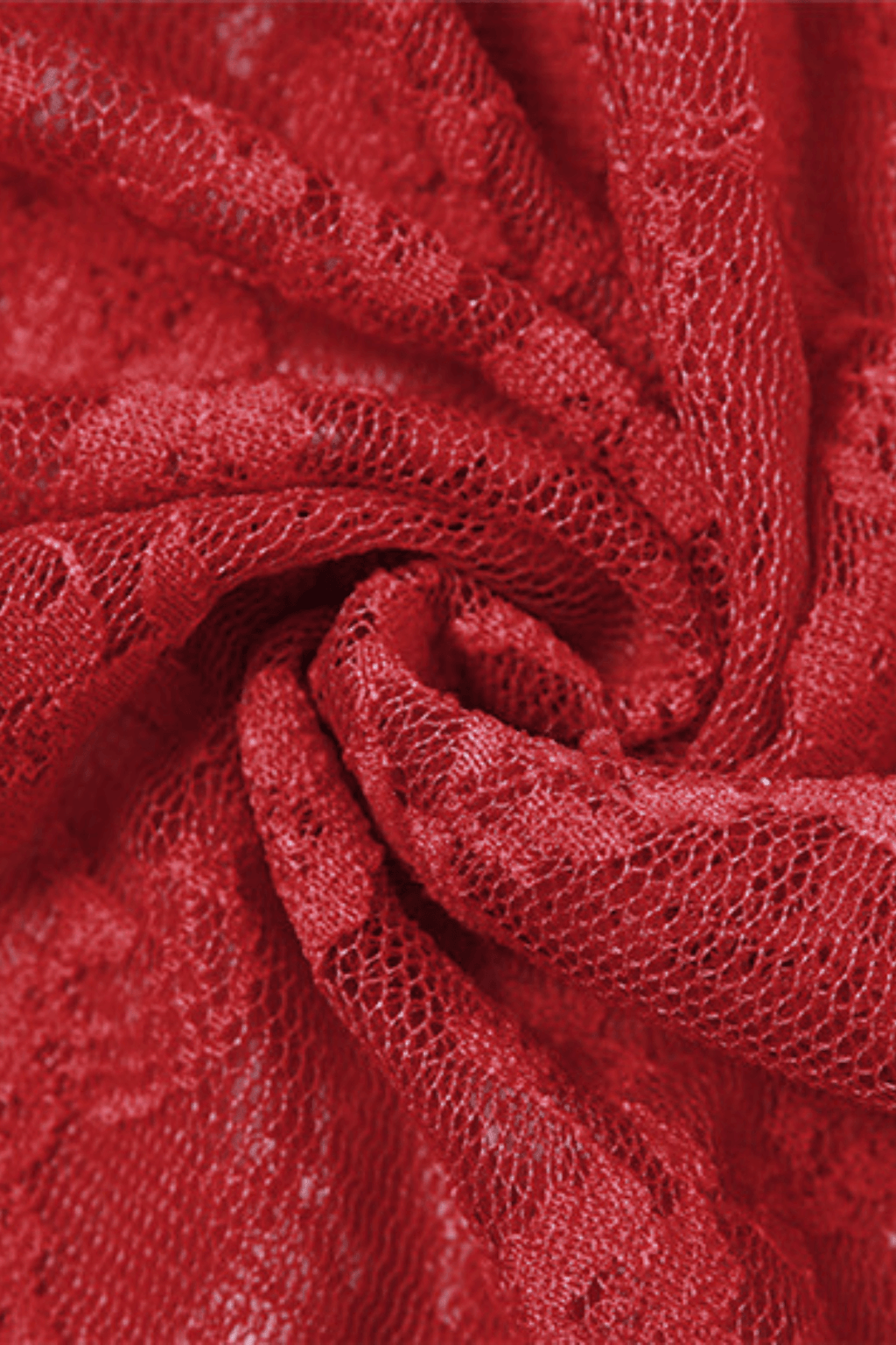 Elliana Plunge Lace Hooded Set – Luxeles