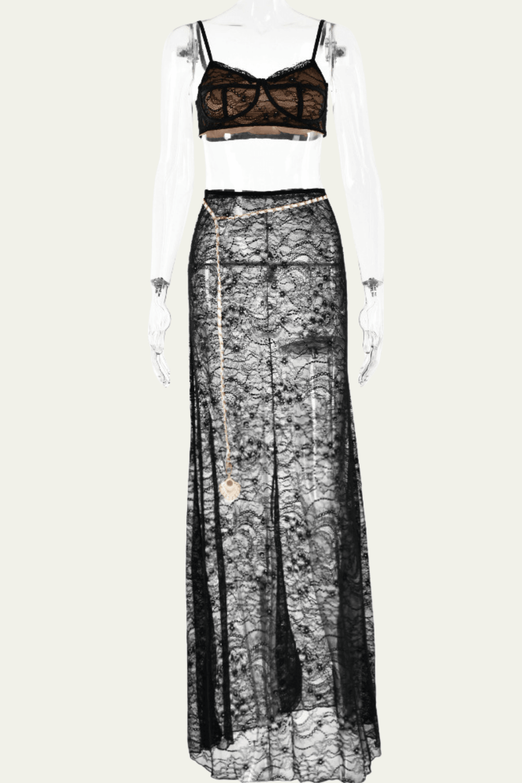 Eva Lace See Through Set – Luxeles