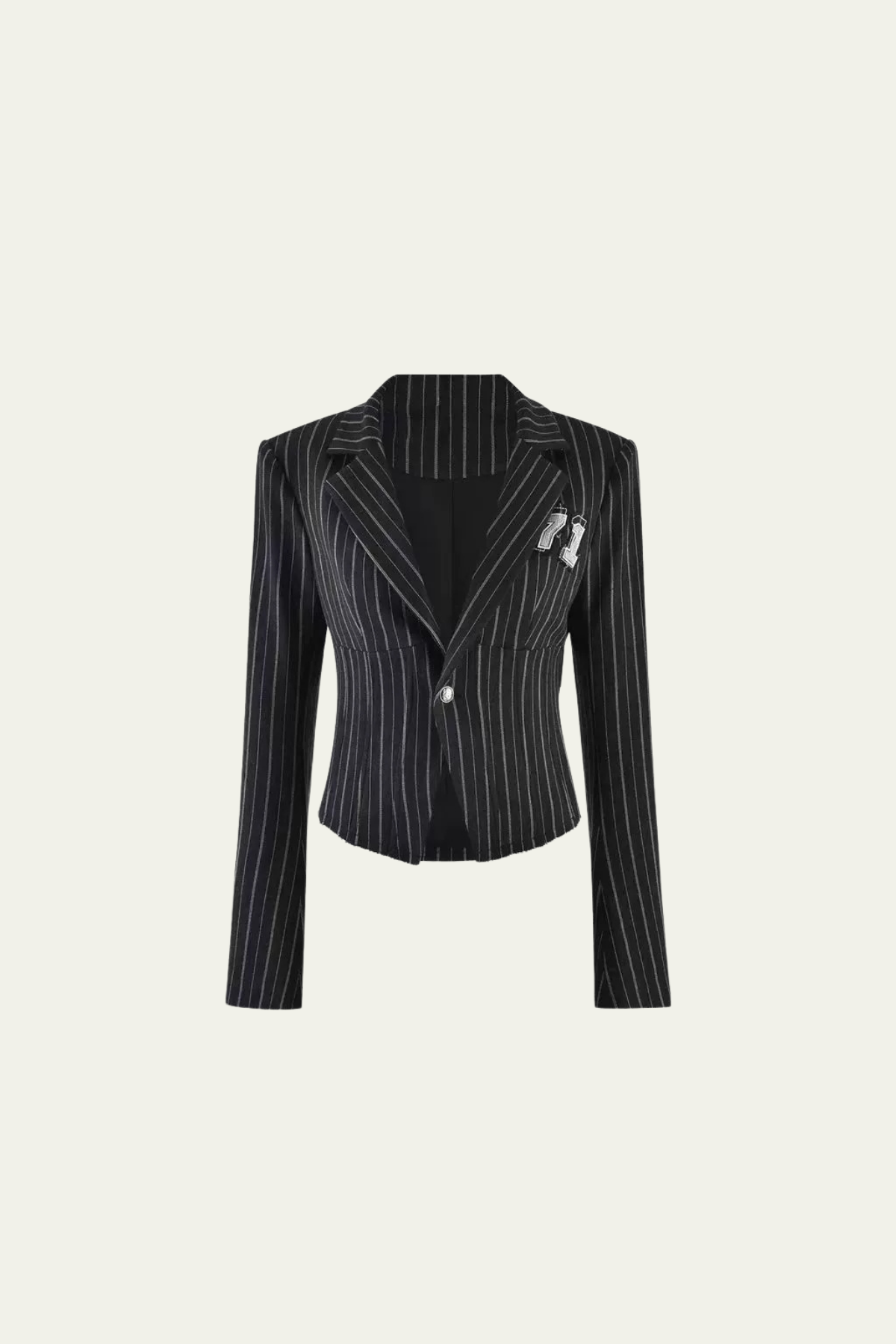 Faith Stripe Lapel Pants Set – Luxeles