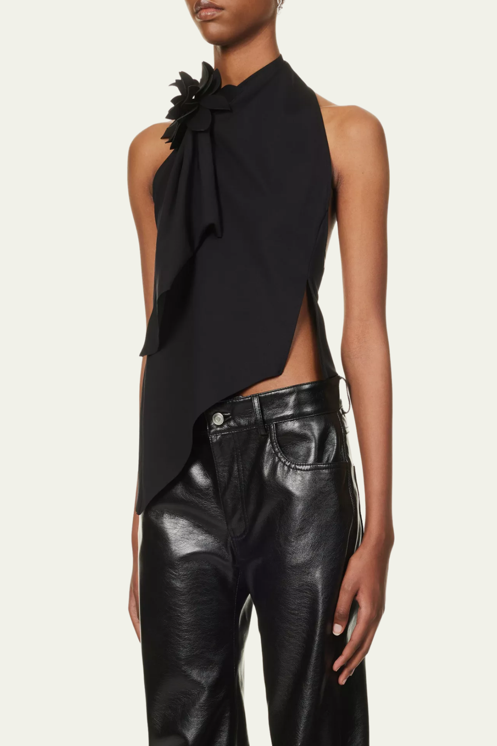 Harley Flower Asymmetric Tank Top – Luxeles