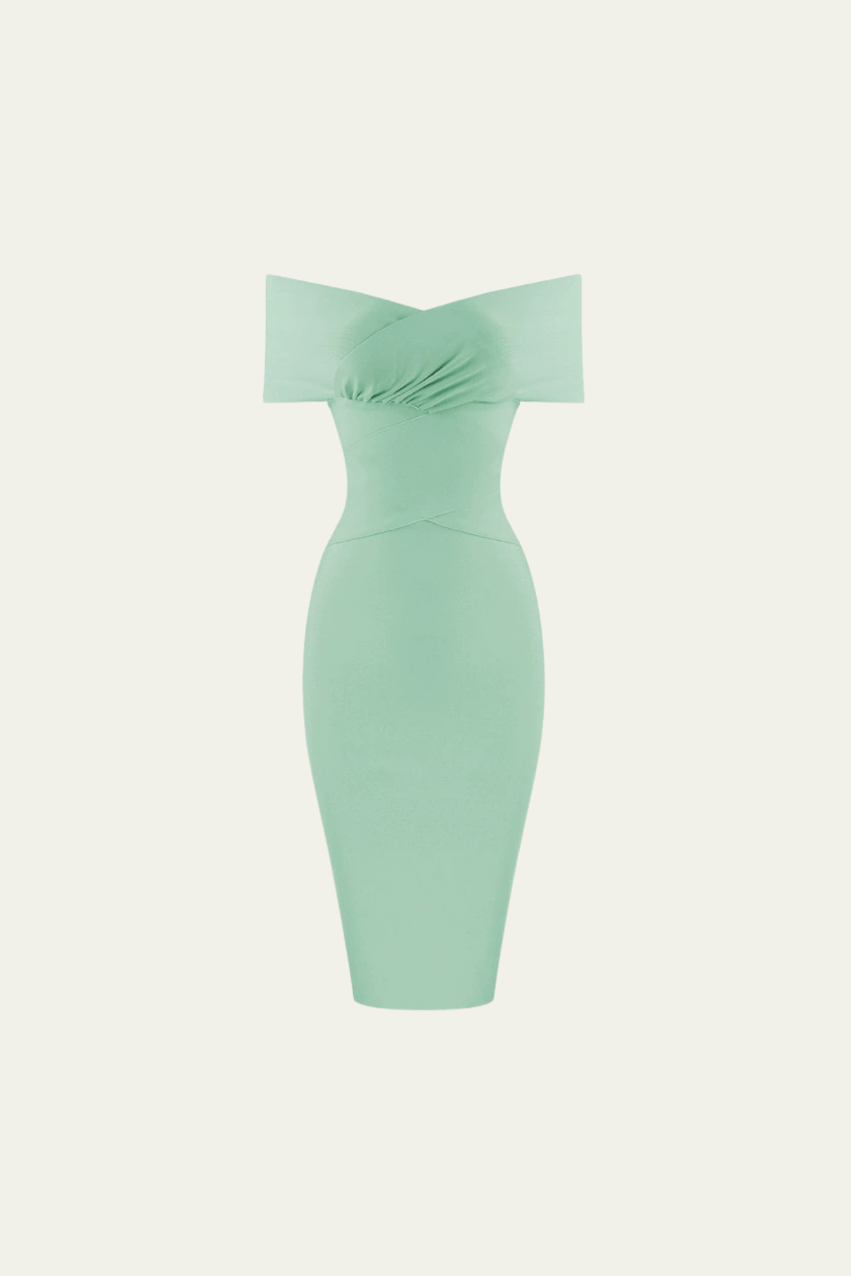 Haven Cross Strapless Bodycon Midi Dress – Luxeles
