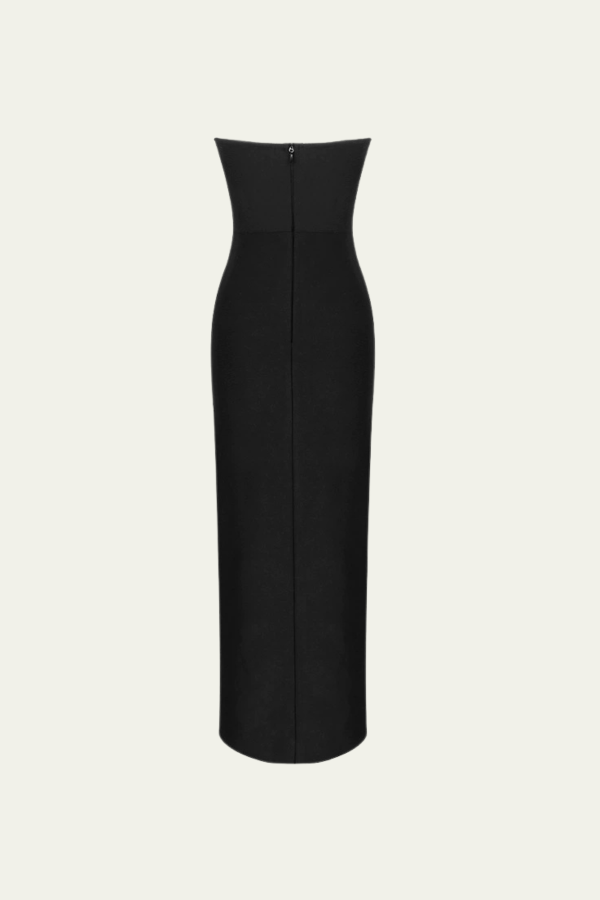 Journee Cutout Strapless Split Maxi Dress