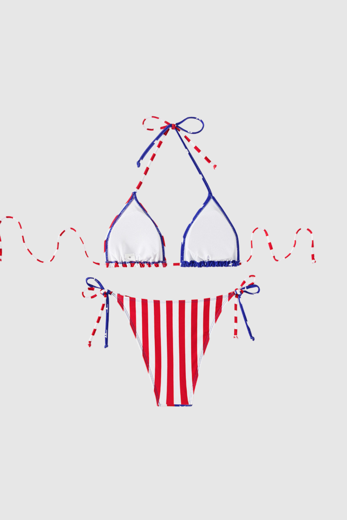 Kaliyah Print Two Piece Bikini Set