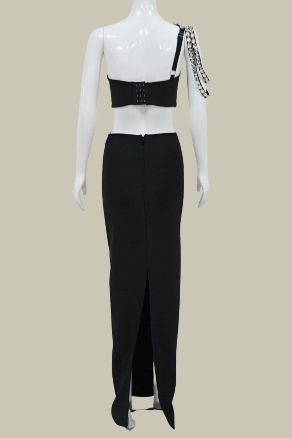 Kennedy Rhinestone Chain Bodycon Set – Luxeles
