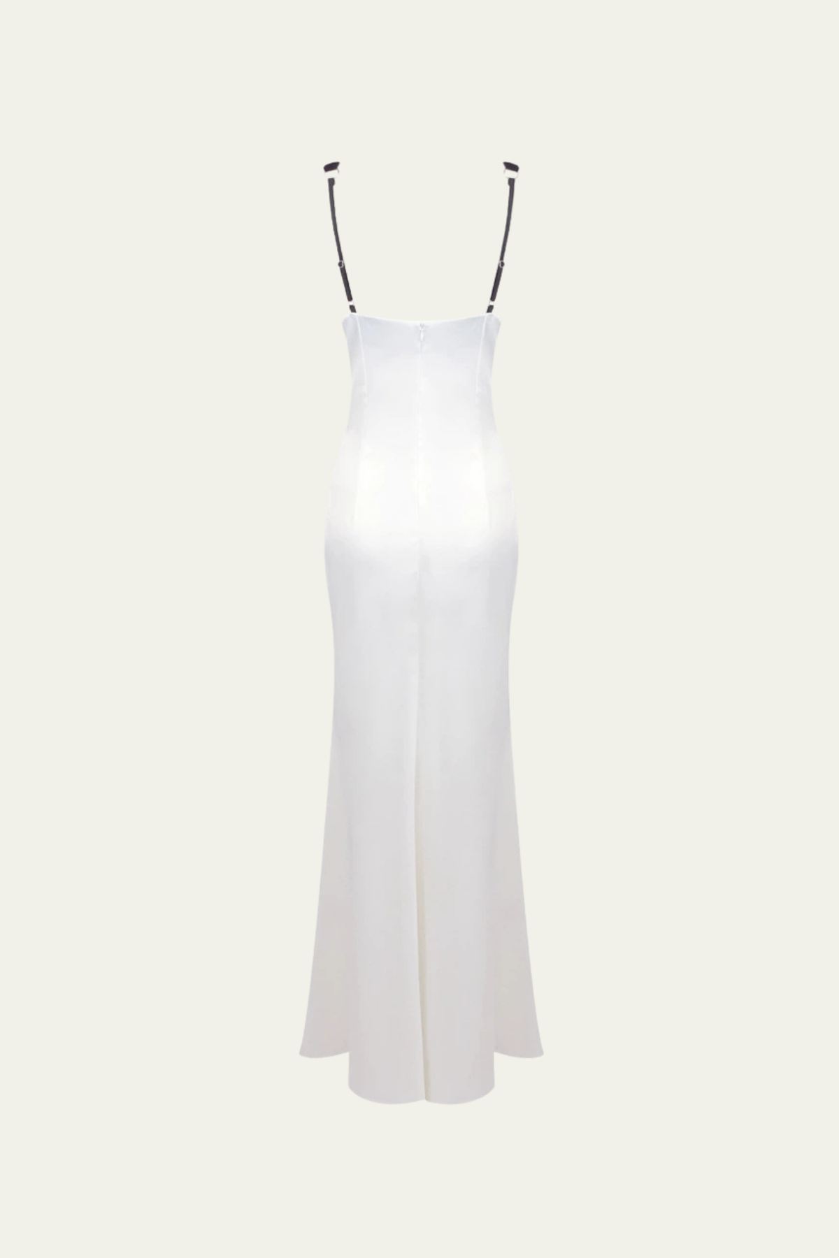 Kylie Cutout Cowl Satin Maxi Dress