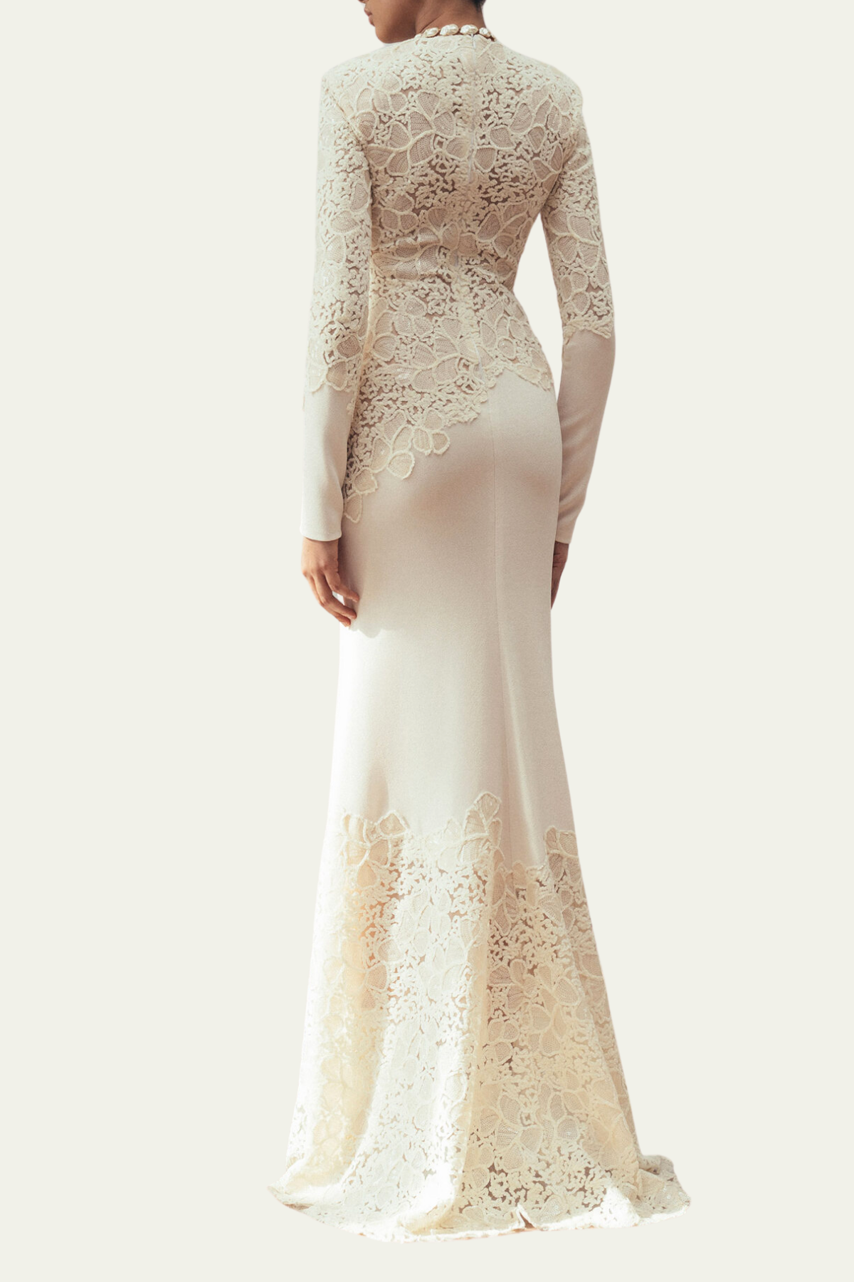 Liana Long Sleeve Embroidered Sequin Maxi Dress – Luxeles