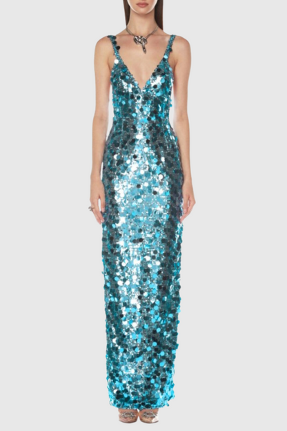 Madeleine Sequin Maxi Dress