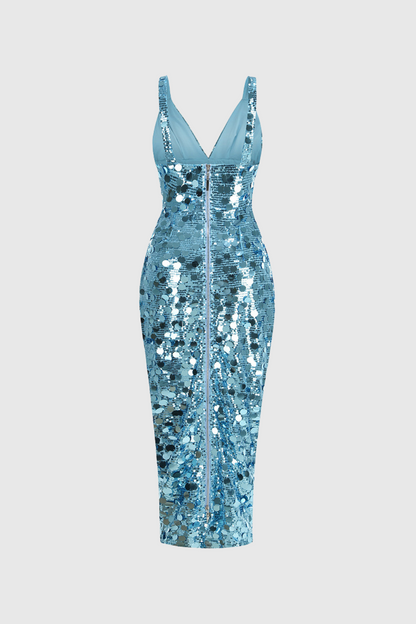 Madeleine Sequin Maxi Dress