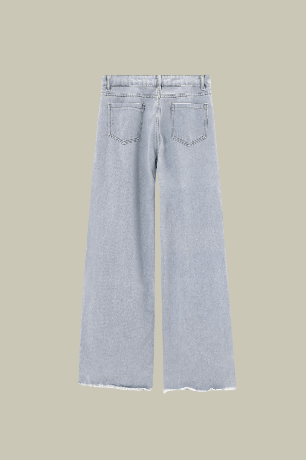 Madeline Cutout Rhinestone Chain Jeans – Luxeles