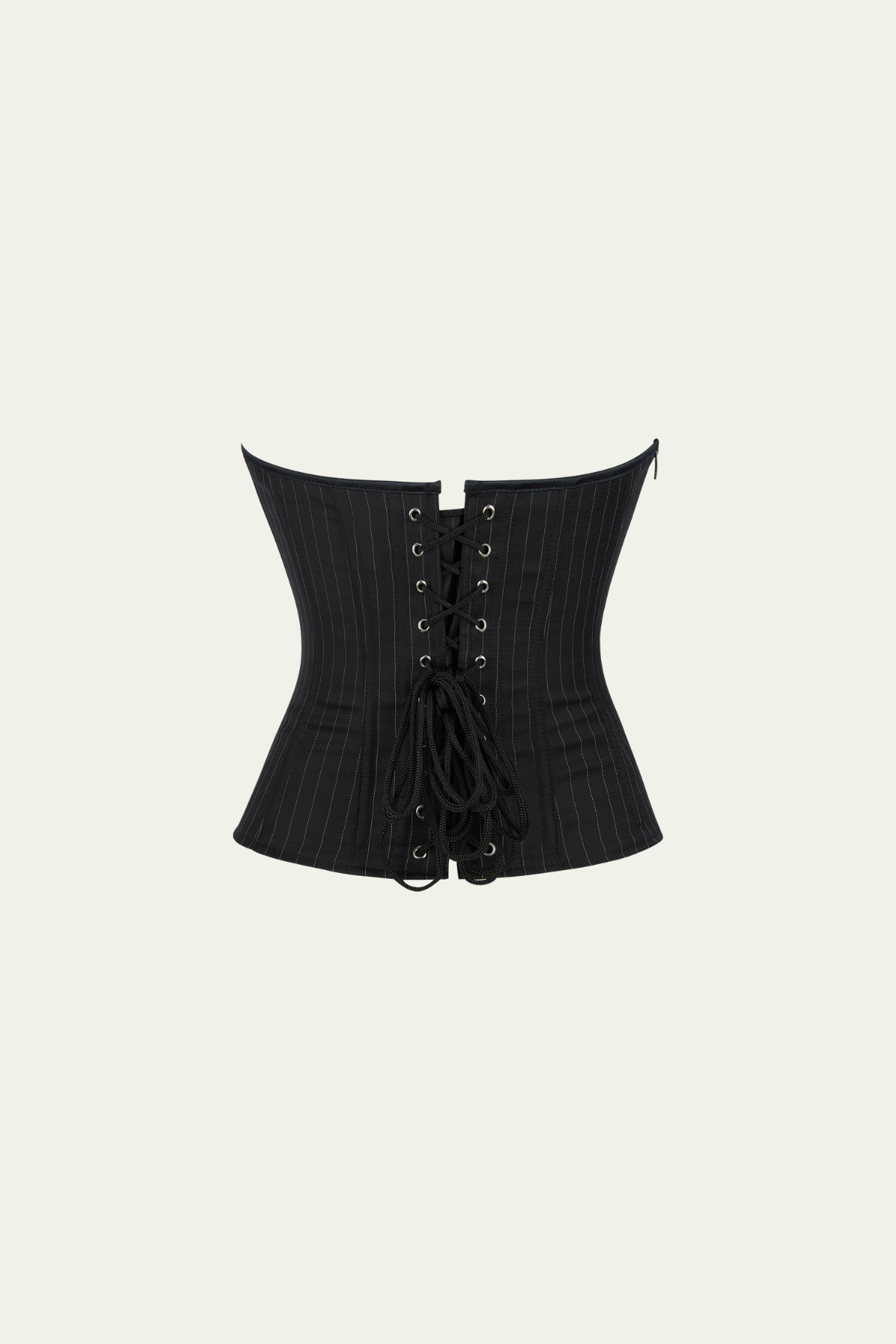 Mariana Strapless Stripe Corset Top