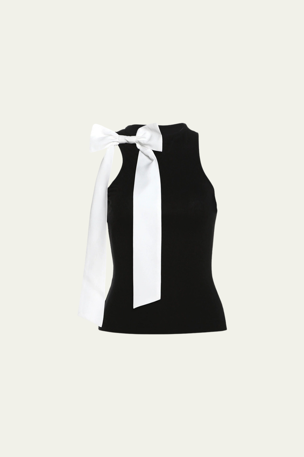 Noelle Sleeveless Bow Bodycon Top – Luxeles