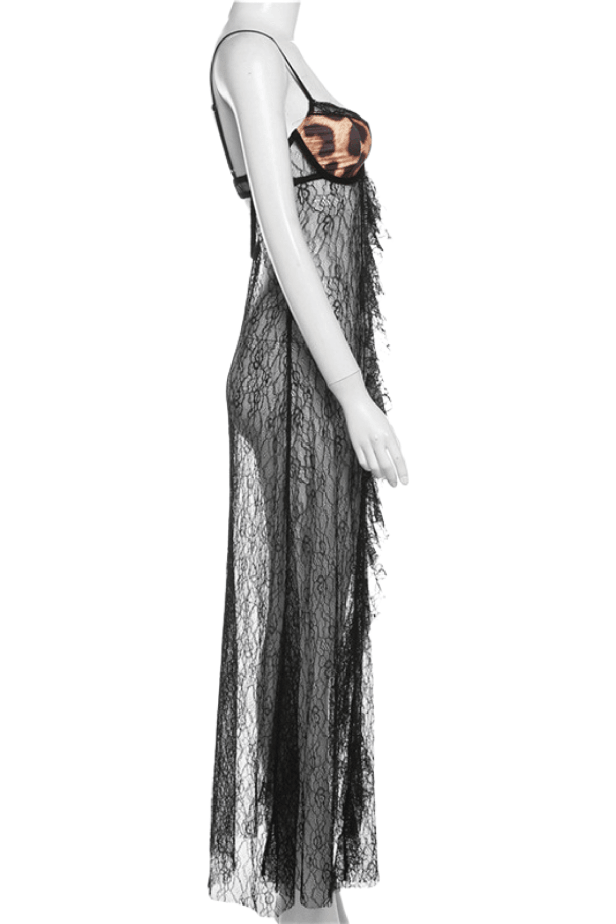 Riley Lace Spaghetti Leopard Top – Luxeles