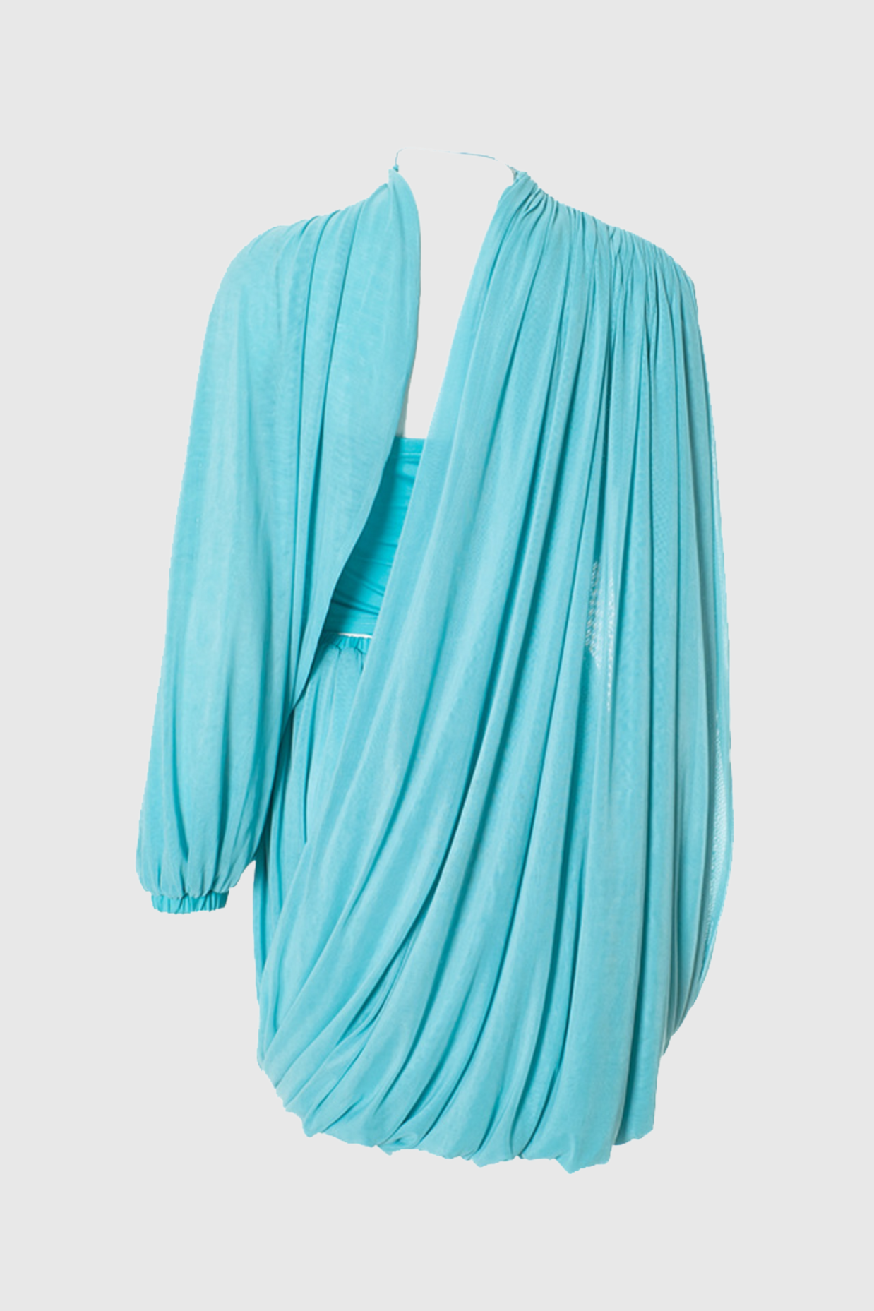 Salem Ruch Asymmetric Mini Dress