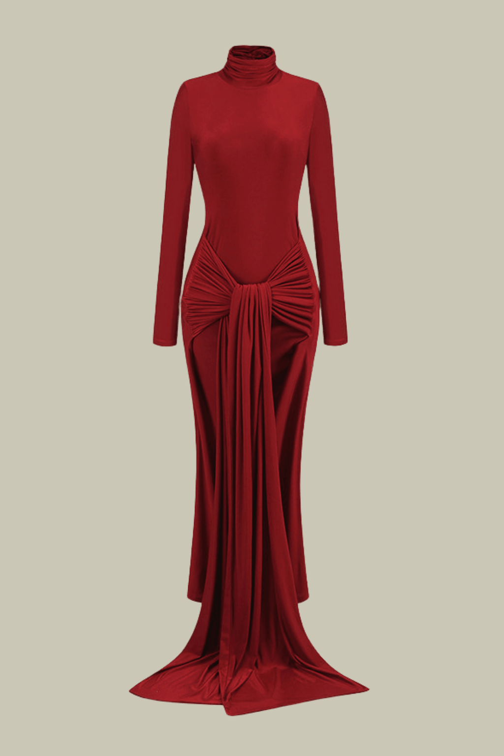 Sophie Lace Up Long Sleeves Bodycon Maxi Dress – Luxeles