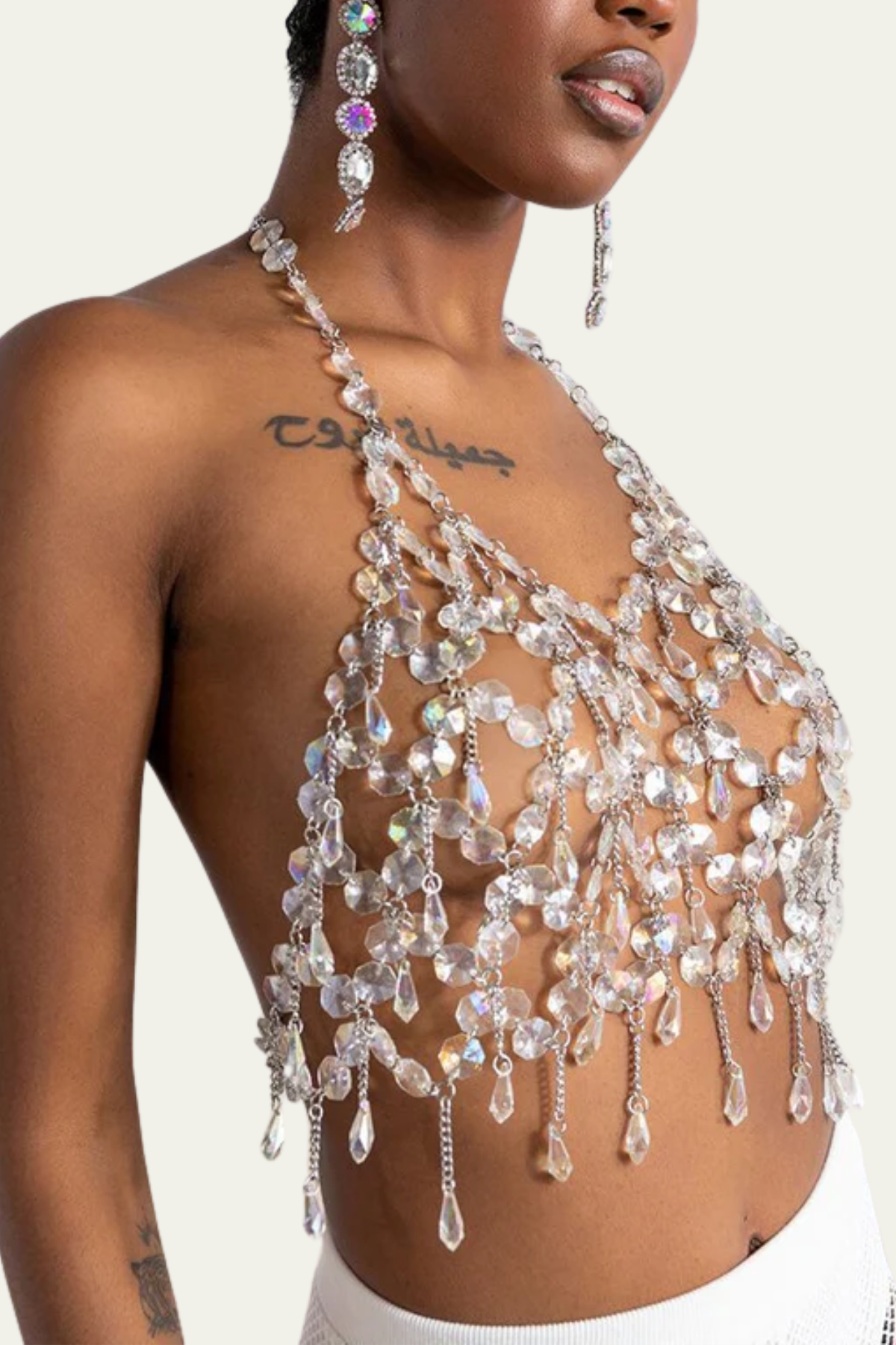 Sunny Crystal Chain Top – Luxeles