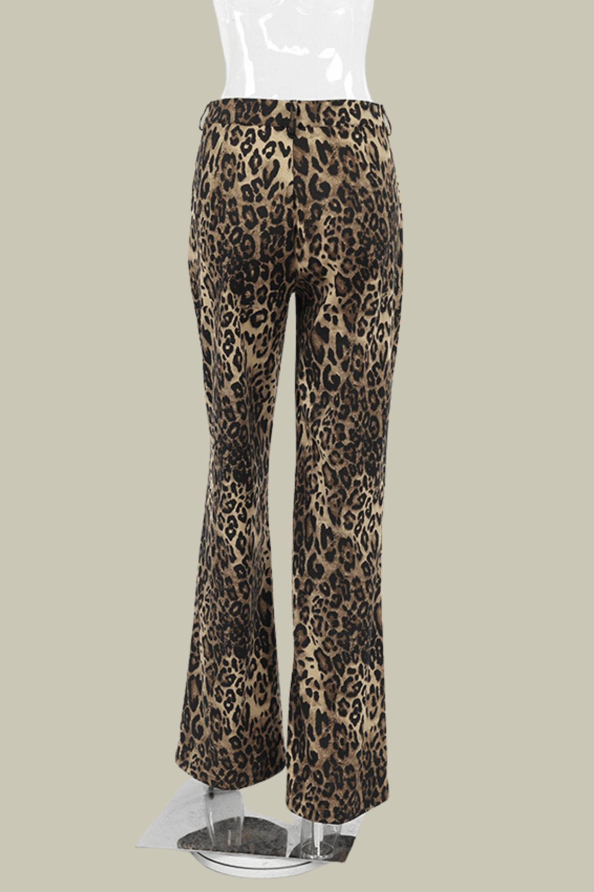 Violet Low Rise Leopard Pants