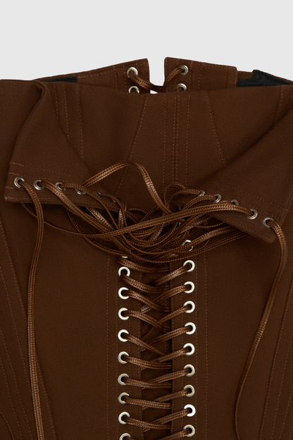 Zariah Corset Lace Up Top